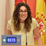 La síndica de Compromís en Les Corts, Aitana Mas, en un imagen de archivo