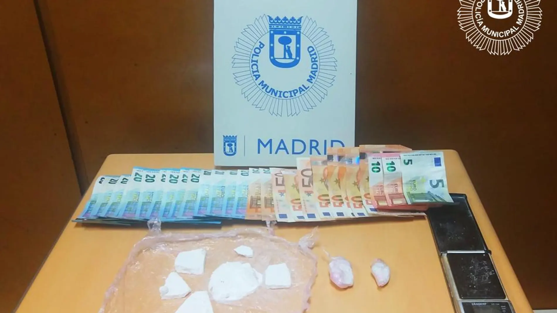 Alijo incautado al ciclista en Tetuán