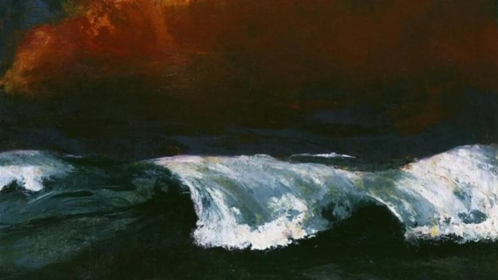 "Olas"es uno de los dos cuadros que la mandataria alemana ha decidido que no volverá a su despacho