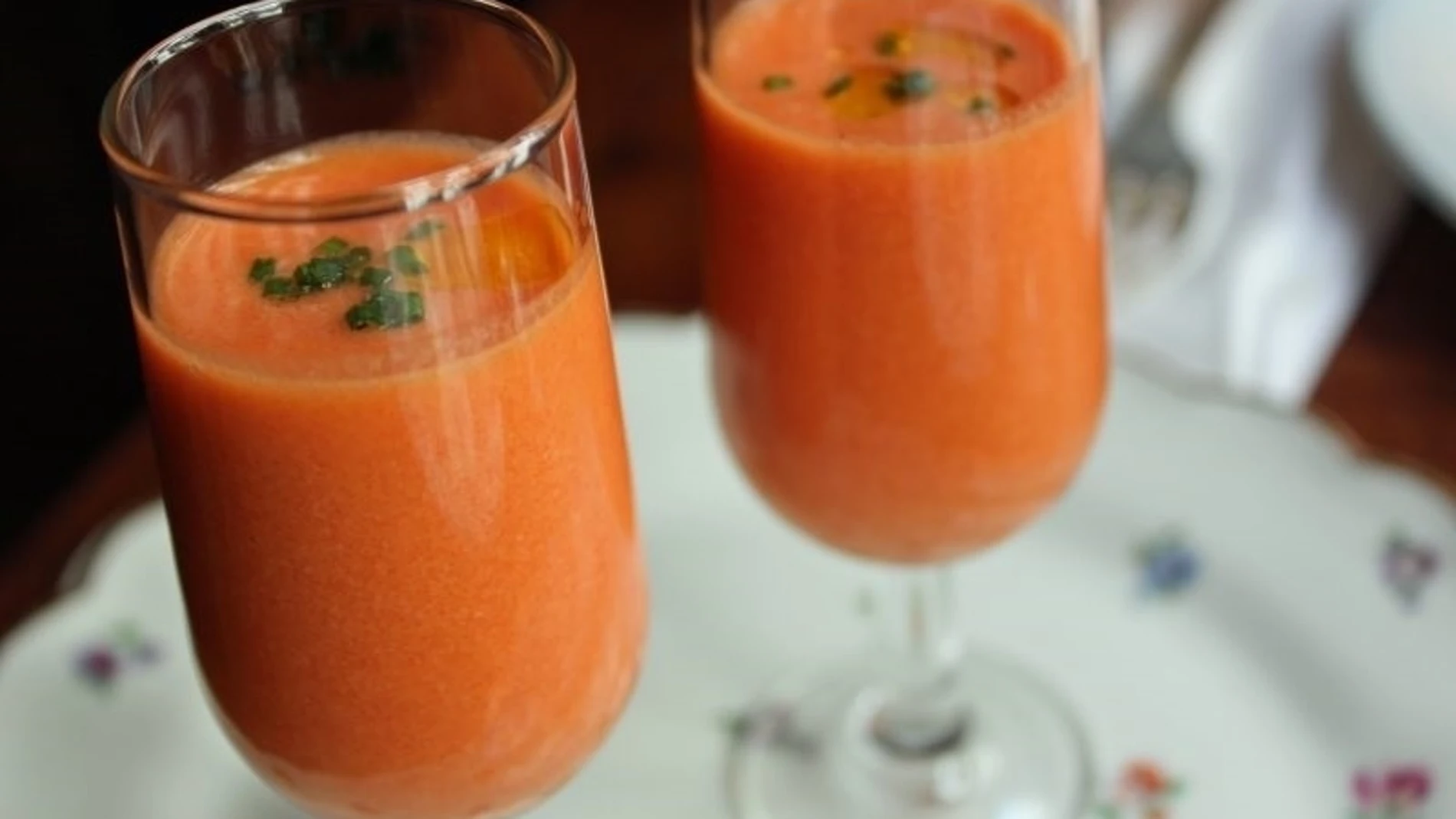 El gazpacho actúa como anticancerígeno, según una investigación / Foto: EP