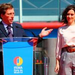 Martínez Almeida y Ayuso en la presentación de la ampliación de Ifema/Foto: C. Pastrano