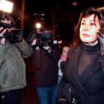Carmen Martínez-Bordiú a su llegada al funeral de su madre