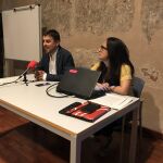 Un momento de la presentación del informe a manos del concejal Marc Serra
