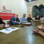 El viceconsejero de Economía, Carlos Martín Tobalina, se reúne con la dirección de Nissan y representantes del comité de empresa