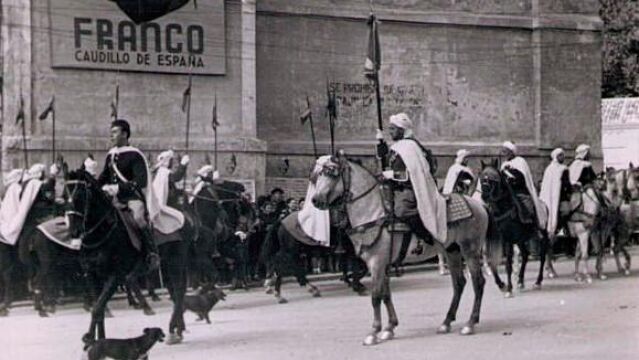 Guardia Mora de Francisco Franco durante la Guerra Civil Española y la dictadura