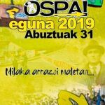 El cartel que se ha confeccionado para la convocatoria de este año también será objeto de la denuncia
