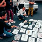 Diseñadores de Lucasfilm Ltd y Porsche planificando la creación de la nave espacial