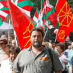 El dirigente de la ilegalizada Batasuna, Joseba Álvarez
