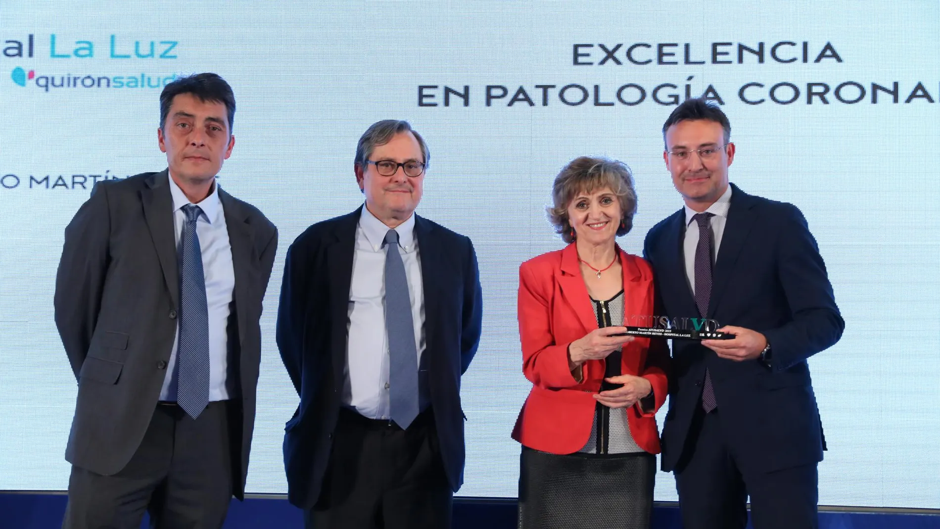 Sergio Alonso, Francisco Marhuenda, Mª Luisa Carcedo y Roberto Martín Reyes