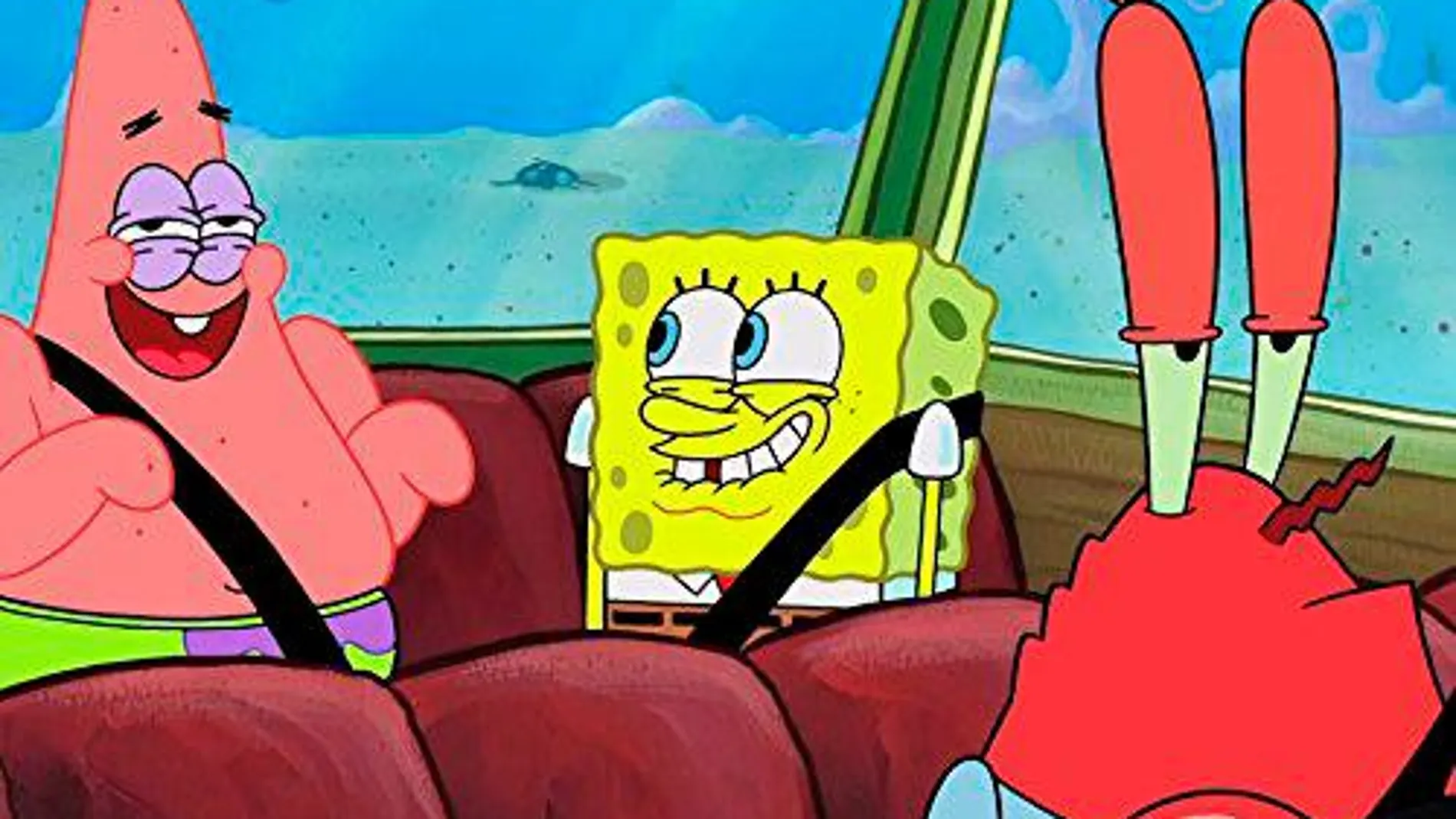 Señor Cangrejo, Bob Esponja y Patricio Estrella