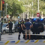 Imagen del lugar tras los hechos