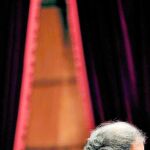 El president Quim Torra ayer en el Parlament