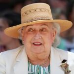La Infanta Pilar de Borbón, el “día de la Familia”, organizado por la fundación Nuevo Futuro, en junio , en Madrid