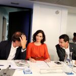 Ayuso durante la reunión del Comité Ejecutivo Nacional del PP el pasado día 23 septiembre