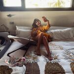 Sara Sálamo tiene la 'fórmula mágica' para dormir al pequeño Theo