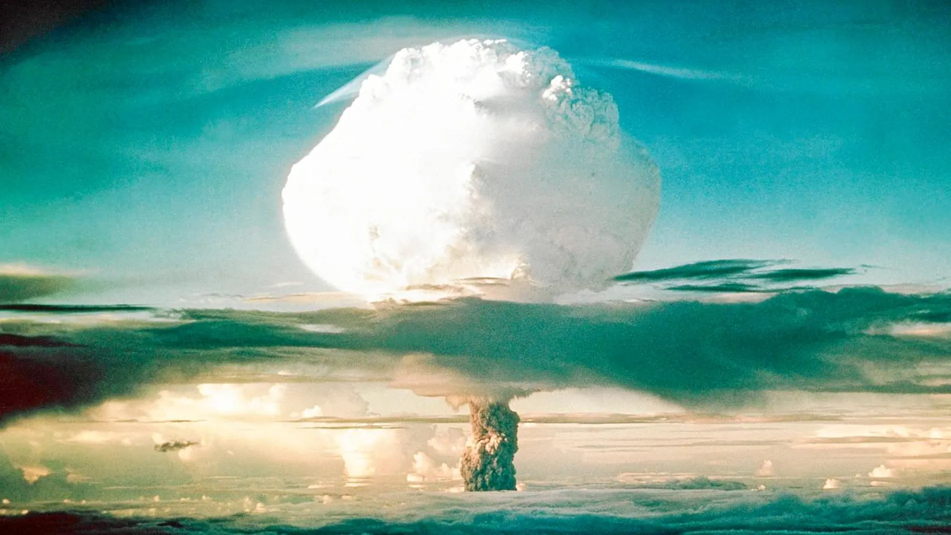 La detonación de Castle Bravo, en 1954, fue mil veces más potente que la bomba de Hiroshima. Foto: Laboratorio Naciona de los álamos