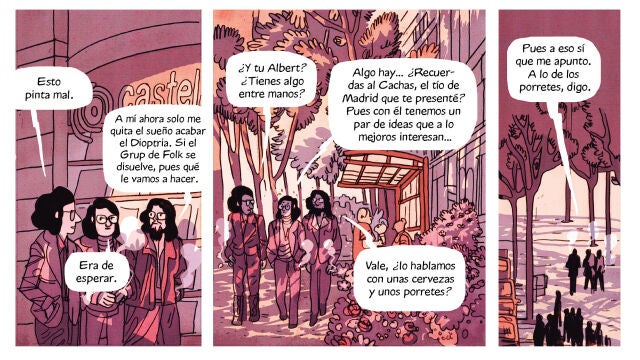 Una de las viñetas de “Sisa. Los años galácticos”