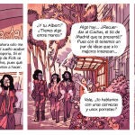 Una de las viñetas de “Sisa. Los años galácticos”