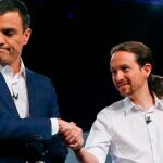 Podemos movió ayer ficha y salió en tromba en su apuesta por un Gobierno de coalición / Efe