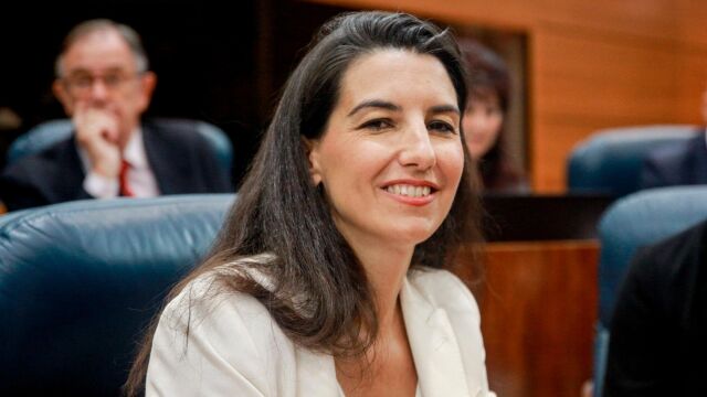 La portavoz de Vox en la Asamblea de Madrid, Rocío Monasterio