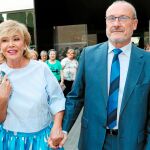 Mila Ximénez acudió con su hermano Manolo. Fotos: Gtres