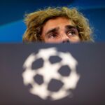 Griezmann, en rueda de prensa