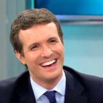 El líder del PP, Pablo Casado