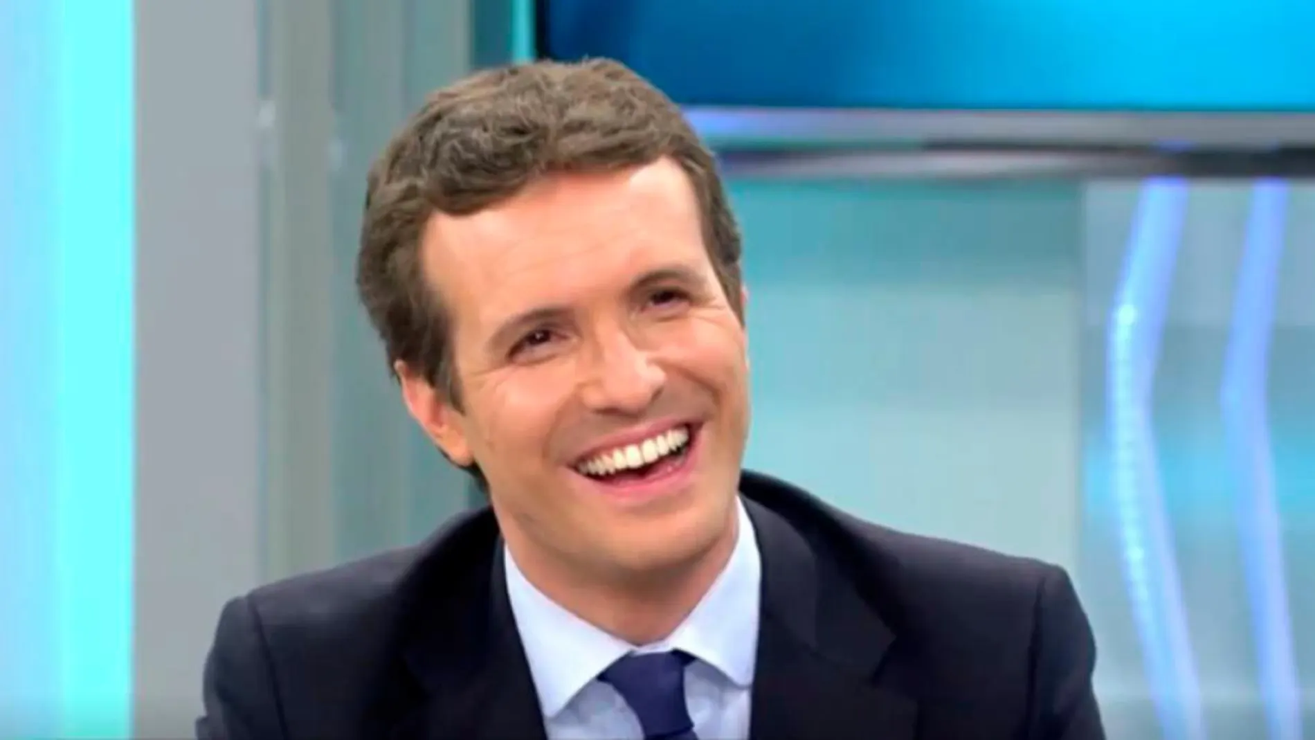 El líder del PP, Pablo Casado