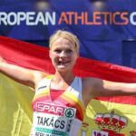 La atleta Julia Takacs, acosada por un presunto depredador sexual mientras entrenaba