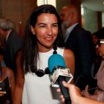 Rocío Monasterio llega a la toma de posesión de Ayuso