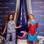 Cosima y Agatha, en la presentación de la edición de la botella diseñada por ellas