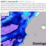La Comunitat Valenciana, en alerta ante una nueva posible DANA a partir de lunes