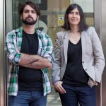 Miguel Ángel Muñoz-Lorente, primer autor del estudio y Maria Blasco, autora principal