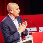 Rubiales, presidente de la Federación Española de Fútbol