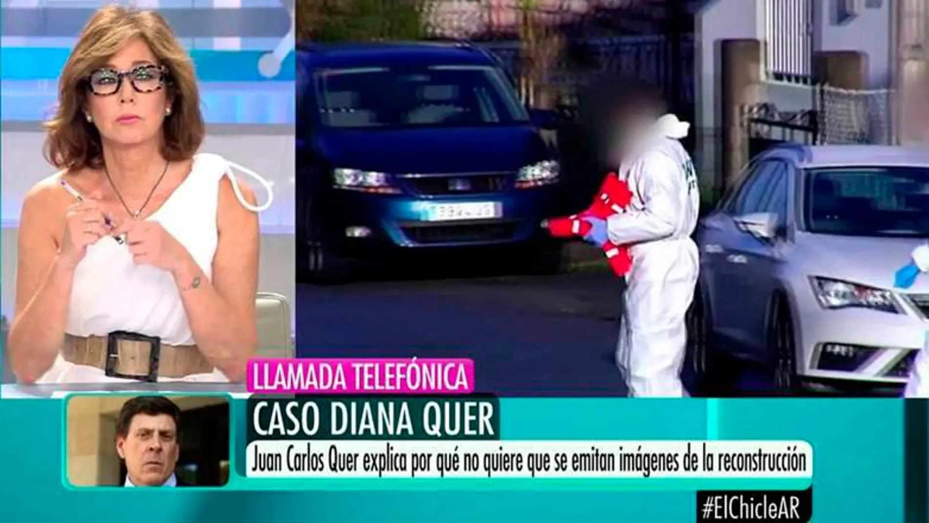 El programa tenía preparadas estas imágenes en exclusiva, donde “El Chicle” contaba paso a paso lo sucedido.