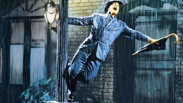 Gene Kelly en “Singing in the rain”