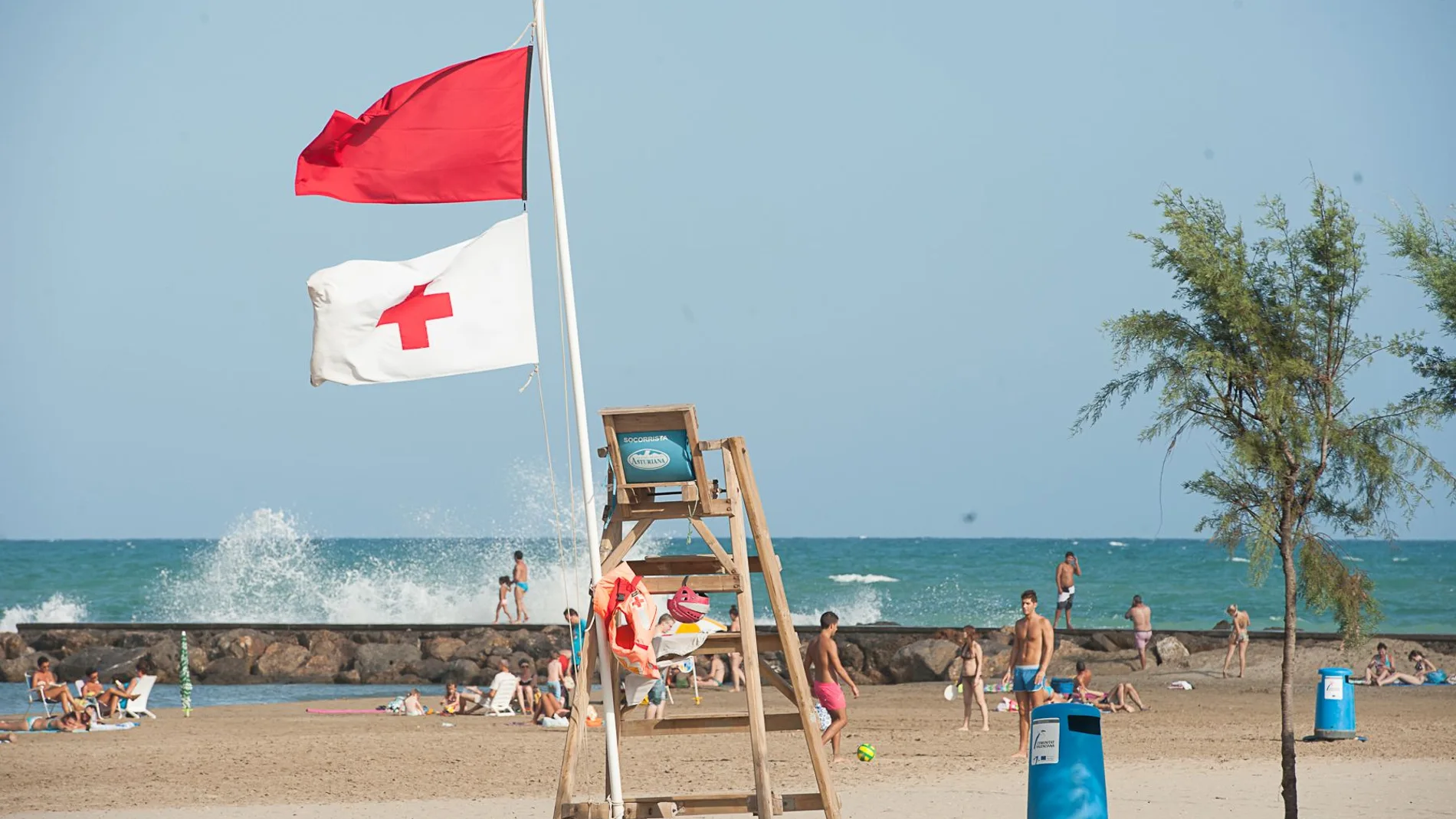 El CICU recomienda acudir a playas con servicio de vigilancia