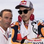 Jorge Lorenzo y Alberto Puig