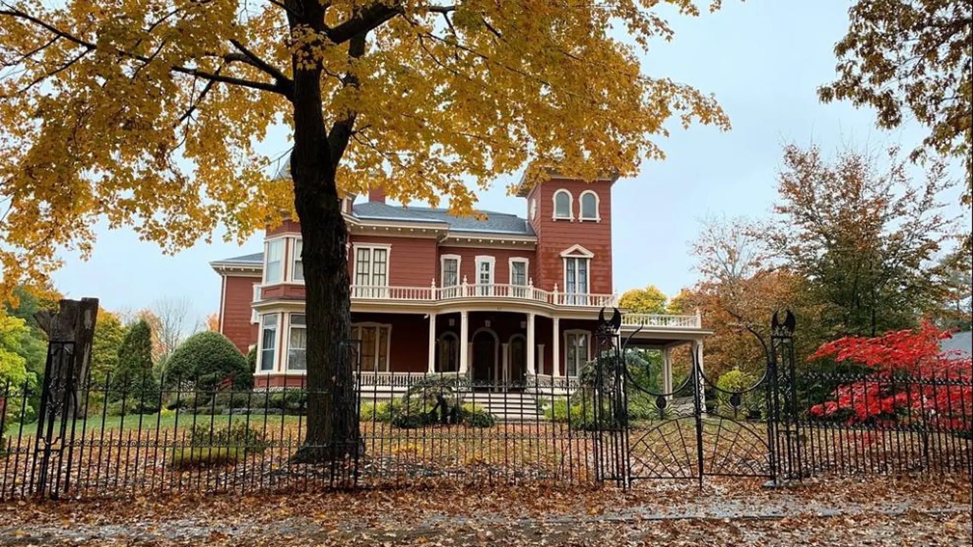 La casa de Stephen King en Bangor, Maine, Estados Unidos