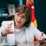 La presidenta del PP valenciano, Isabel Bonig, durante una entrevista concedida a este periódico