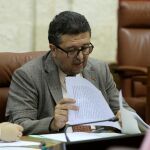 El presidente del Grupo Parlamentario de Vox en Andalucía, Francisco Serrano / Foto: Manuel Olmedo