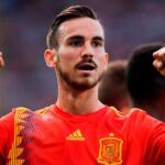Fabián, con la selección