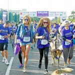 Decenas de rostros conocidos con sus mascotas apoyaron la VIII edición de la carrera solidaria Perrotón. Foto: Gtres