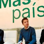 El candidato de Más País, Iñigo Errejón, ayer en Madrid