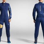 Los trajes para los vuelos espaciales tienen dos capas, la exterior en un tejido que se adapta a las formas del cuerpo en las articulaciones y otra interior más ajustada.