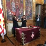 Francina Valls, en su toma de posesión como concejala