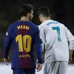 Messi y Cristiano Ronaldo, en uno de los Clásicos que disputaron