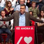 Pedro Sánchez, en un acto público celebrado el martes