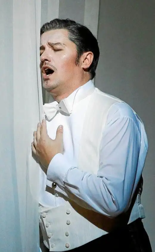 Piotr Beczala en «Un ballo in maschera». Foto: Wilfried Hösl