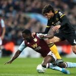 Jesús Vallejo con el Wolverhampton. (Nick Potts/PA Wire/dpa)